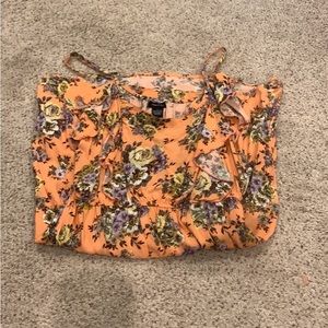 Rue21 Floral Pink Dress (large)